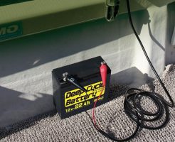 GPS魚探に使うバッテリー容量の選び方